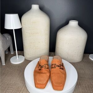 Italeau Cecile Mules Cuoio Loafers for Women